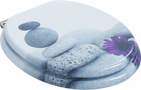 vidaXL Λεκάνη Γκρι 44 x 38 εκ. Πίνακας MDF