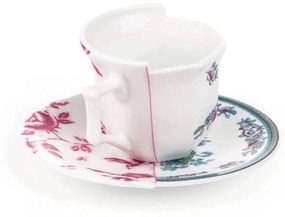 Φλυτζάνι Καφέ Με Πιατάκι Leonia 09742 Multi Seletti Porcelain