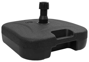 vidaXL Βάση ομπρέλας Μαύρο 45 x 45 x 29,5 εκ