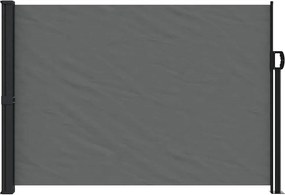 vidaXL Πτυσσόμενη Πλαϊνή Τέντα Ανθρακί 140x500 εκ.