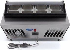 Saladette - 67L - incl 8 x 1/6 GN - Tabletop