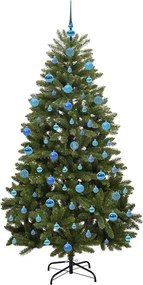 vidaXL Τεχνητό Χριστουγεννιάτικο Δέντρο 180 cm 300 LED Θερμό λευκό