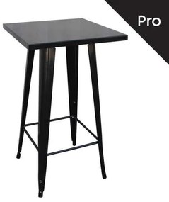 Τραπέζι RELIX  BAR 60x60 Μεταλ.Antique Black