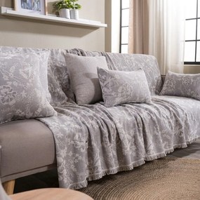 Ριχτάρι Varese 03 Grey Teoran Armchair 180x150cm Βαμβάκι-Πολυέστερ