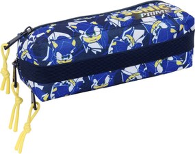 Κασετίνα Sonic City Μπλε 22 x 8,5 x 6 cm