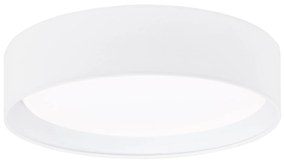Φωτιστικό Οροφής Led Pasteri 31588 White Eglo Metal, Fabric