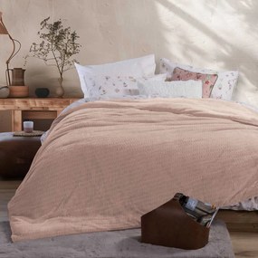 Κουβερτοπάπλωμα Υπέρδιπλο (240x220) Nef-Nef Homeware Ezra Mocca