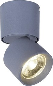Σποτ Μονόφωτο LED Aca Pluto RA33LEDS6GY Grey