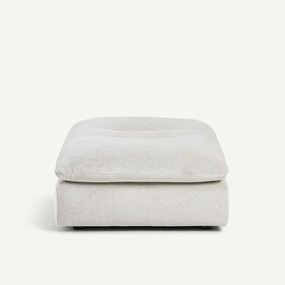 Υποπόδιο σύνθεσης από λινό βελούδο, GIULIANO