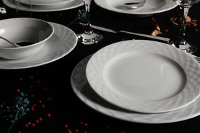 Dinner Set (24 Pieces) ALF24Y400 White
