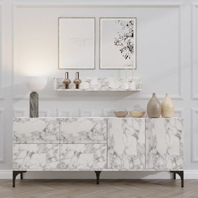 Console Stella - Carrara Marble Carrara Marble