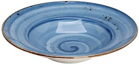 Πιάτο Σπαγγέτι Πορσελάνης Terra Blue ESPIEL 27εκ. TLF120K6