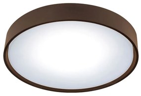 Φωτιστικό Οροφής - Πλαφονιέρα Ibiza 4298802 LED 10W 3000K 770Lm 16x4,8cm Brown Viokef