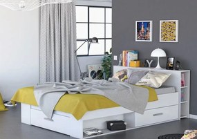 Κρεβάτι Robin-Λευκό-160 x 200