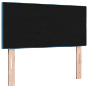 vidaXL LED κεφαλάρι με φώτα λωρίδας LED Μπλε 80 cm Πολυεστέρας