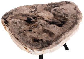 ΒΟΗΘΗΤΙΚΟ ΤΡΑΠΕΖΙ SAMAN HM9931 ΜΑΥΡΑ ΜΕΤΑΛ. ΠΟΔΙΑ-TOP ΑΠΟΛΙΘΩΜΕΝΟΥ ΞΥΛΟΥ 70x55x40Υ (1 Τεμμάχια)