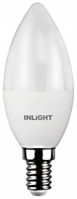 InLight E14 LED C37 8watt 3000Κ Θερμό Λευκό 7.14.08.13.1