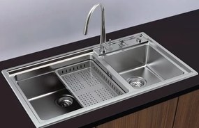 Karag BL709 Satine 86x50 - Ανοξειδωτος Νεροχυτης