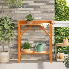 vidaXL Τραπέζι φύτευσης κήπου από ακακία 75 x 40 x 90 εκ. Στερεό ξύλο.