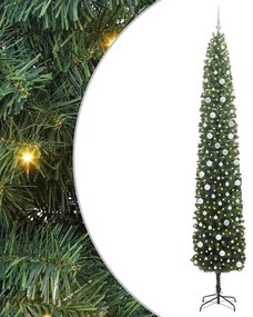 vidaXL Τεχνητό Χριστουγεννιάτικο Δέντρο με 300 LED Πράσινο 300 cm