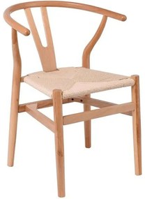 Καρέκλα Lima Ε7517,1 56x55x76cm Natural Wood