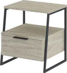 Κομοδίνο Τραβερτίνη LAPOFEL 45x40x50