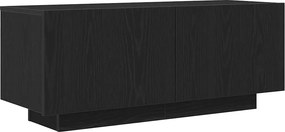 vidaXL Ντουλάπι TV 100 x 35 x 40 εκ Μαύρη Οξυά Επεξεργασμένο Ξύλο