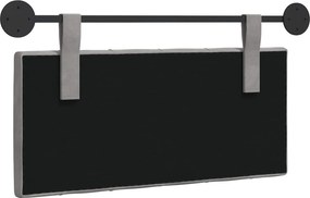 vidaXL Κρεμαστό Κεφαλάρι Ανοιχτό γκρι Βελούδο