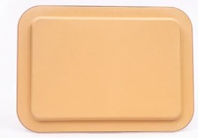 Stewehome Μεταλλικός ορθογώνιος δίσκος σερβιρίσματος 32x40 cm