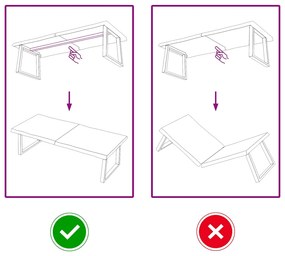 vidaXL Επιφ Τραπεζιού Αν Καφέ 140x50x(2-6)εκ.Ακατέργ. Μασίφ Ξύλο Δρυός