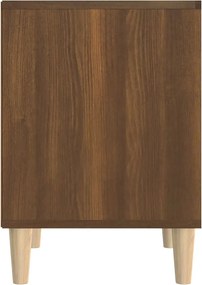vidaXL Κομοδίνο Καφέ Δρυς 40x35x50 εκ.