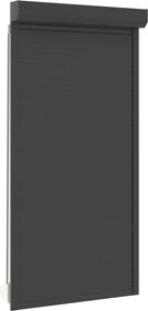 vidaXL Ρολό εισόδου Ανθρακί 110 x 220 cm Αλουμίνιο και Πολυουρεθάνη