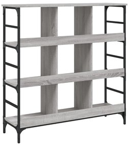 vidaXL Ραφιέρα Γκρι Sonoma 102 x 32 x 103,5 εκ. από Επεξεργασμένο Ξύλο