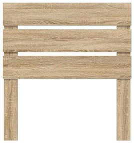 vidaXL Κεφαλάρι Δρύς Sonoma 90 cm Επεξεργασμένο ξύλο