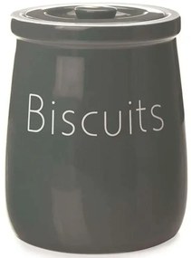 Βάζο Αποθήκευσης Biscuits Chef Du Monde VC4026 2,45lt Grey Maxwell &amp; Williams Κεραμικό