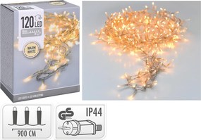 ΣΥΡΜΆΤΙΝΑ &amp; PVC ΛΑΜΠΆΚΙΑ LED LED LIGHTS 120LED WARM WHITE