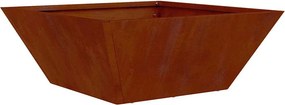 vidaXL Γλάστρα Κήπου Σκ rusty 40 x 40 x 15 cm