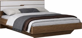 Υπερδιπλό Κρεβάτι NANDA oak katania black/λευκό gold 164x58x97