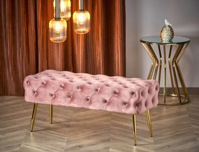 ATHENA bench color: pink / gold DIOMMI V-CH-ATHENA-RÓŻOWY DIOMMI-60-20362