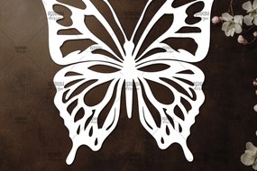 Σετ των 2 Intra απο ξύλο plywood 3mm-4mm πάχος Κοπή χαρτιού πεταλούδας , Σχέδιο κοπής χαρτιού Δίασταση 30x20 cm INTRAFABR-115823333