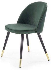 60-21032 K315 chair, color: dark green DIOMMI V-CH-K/315-KR-C.ZIELONY, 1 Τεμάχιο