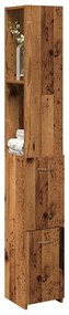 Στήλη Μπάνιου Παλιό Ξύλο 25x25x170 εκ. από Μοριοσανίδα