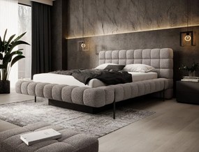 Επενδυμένο κρεβάτι Cloud-Kafe Anoixto-160 x 200