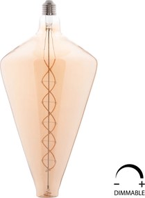 ΛΑΜΠΤΗΡΑΣ LED FILAMENT 8W E27 3000K GOLD COLOR DIMMABLE HM4054.02