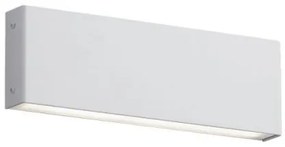 Απλίκα Φωτιστικό Τοίχου HUGO LED 12W μεταλλικό Viokef-4243600-Λευκό 4243600