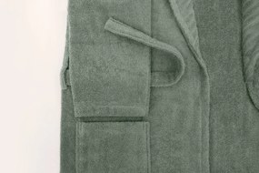 Bathrobe Set (2 Pieces) 1050A-071-1 Green