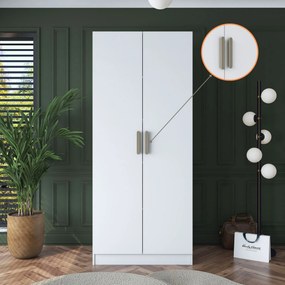 Ντουλάπα Λευκό BRATES 90x57.5x210