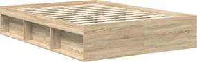 vidaXL Πλαίσιο Κρεβατιού Sonoma Δρυς 120x200 εκ.