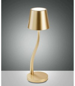 Φωτιστικό Επιτραπέζιο Judy 3679-30-189 3W Led Touch dimmer Φ11cm 36,5cm Gold La Mia Luce