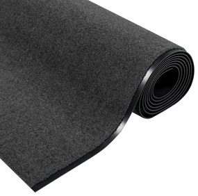 vidaXL Πατάκι Πόρτας Πλενόμενο Ανθρακί 120x400 εκ.